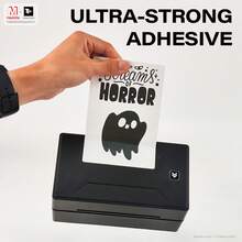 Marklife Labels Fanfold 4" X 6" Direct Shipping Thermal Labels, With Perforated Line For Thermal Printers - Compatible Other Brand Printer, Folded Paper, Strong Adhesive, Commercial Grade (4" X 6" - 200 Labels) - 100*150mm, 200 Sheets Per Set - View 5