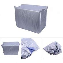 ZJchao Cubierta del acondicionador de Aire, Funda para Aire Acondicionado Exterior Capilla Impermeable a Prueba de Polvo al Aire Libre Impermeable del acondicionador de Aire para hogar( #   3) - # 2 - Ver 10