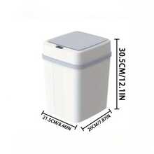 Trash Cans, Household Automatic Kitchens, Bathrooms, Bedrooms, Offices, Living Rooms, Home Decoration, Contactless Trash Cans