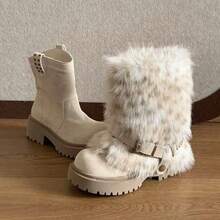 Botas de nieve para mujer - Blanco - Ver 1