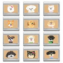 1pc DIY Photo Modular Bracelet With Animal Elements, Suitable As Party Gift For Friends/Couples, Applicable For Christmas, New Year, Halloween, Valentine's Day, Charming Design, Stainless Steel Jewelry, Local , Practical & Fashionable, Christmas Essential, Christmas Style, Christmas Decor, Party Outfit Guide, Christmas Gift Supplies, Christmas Home Atmosphere, Elegant Attire, Halloween Accessories, And Suitable For All Seasons, School, Gala, Graduation - M293922 - View 8