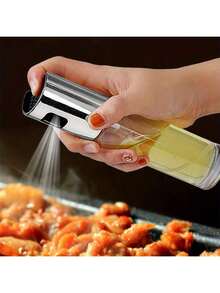 1/2/4pcs Olive Oil Sprayer Mister Bottle, For Cooking Oil Dispenser, Vinegar Bottle, Air Fryer, Kitchen Cooking, Frying, Salad, Baking, Grilling