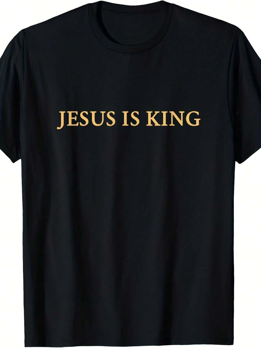 Jesus Is King Cistian T-Shirt - Style 14 - View 1
