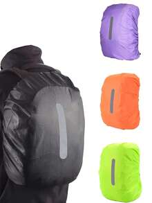 1 件装重型背包防雨罩,全方位覆盖,高品质设计 - 兼容 30-40L 背包,坚固耐用,适合徒步、露营、骑行、旅行 - 多种颜色可选(橙色、黑色、灰色、蓝色、绿色) - 快速取用拉链和搭扣闭合,防尘防雨 - 彩色 - 查看 3