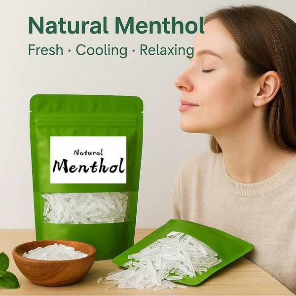 Difusor de aceite esencial de menta natural al 100% - Purifica el aire rápidamente, adecuado para el hogar, el estudio y la sala de yoga, crea un ambiente natural y cómodo