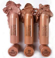Palladio IIuminador natural en barra cremoso, acabado saludable y jugoso, efecto makeup no makeup I'm glowing creamy stick highlight, Stunner - Oro rosa - Ver 8