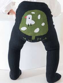 3双纯棉儿童紧身裤，婴幼儿紧身裤，适合男孩和女孩