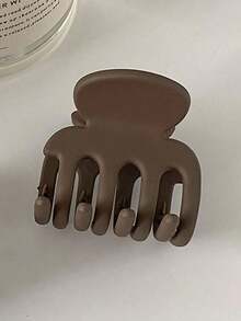 SGIAWETA-4pcs/1pc Medium Women's Black, White, Brown, Khaki 5cm/1.97in Square Lightweight Plastic Hair Claws, Fashion Versatile, Elegant, Minimalist Solid Color Hair Accessories Daily, Casual, Party, Commute, Travel, Care, Makeup, Outfit Matching Y2k Summer Claw Clips Hair Clips Hair Jaw Clip Hair Clamps Hair Clutch Hair Catcher Clip, School Stuff, College Fall Winter Vacation Outfits Woman-Birthdaygift - 多色 8 - 查看 5