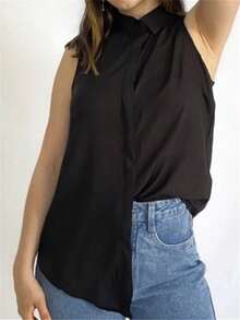 Women Blouses - màu đen - Xem 2