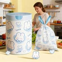 100 Garbage Bags, Plastic Bags, Drawstring Bags, Drawstring Bags, Drawstring Bags, Closed Top Bags, Flat Top Bags, Drawstring Bags, Portable Garbage Bags, Household Garbage Bags, Kitchen Garbage Bags, Bathroom Garbage Bags, Office Garbage Bags, Residential Property Garbage Bags, Commercial Garbage Bags, Outdoor Garbage Bags, Large Garbage Bags, Large Garbage Bags, Medium Garbage Bags, Small Garbage Bags, Extra Large Garbage Bags, Thickened Large Garbage Bags, 50 Garbage Bags - Random - View 2