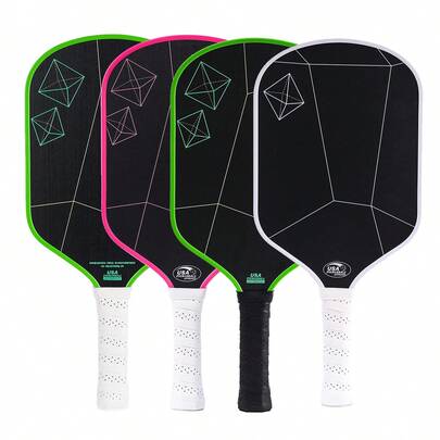 In 2025, Professional Carbon Fiber Pickleball Will Feature Reduced Wind Resistance Due To The Curved Design And A Matte Surface That Enhances Control Over The Ball's Spin.