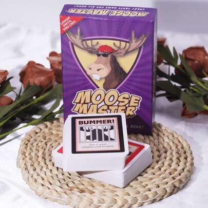 Moose Master Card Game - Crazy Party Game For All Ages, Laugh Until You Cry With Hilarious Gameplay, Perfect For Family Gatherings, Parties, And Game Nights, Enjoy Fun With Friends And Family