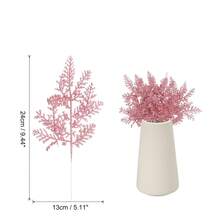 1/10pcs Christmas Decorative Gold Powder Pine And Cypress Branch Hollowed-Out Double-Layer Christmas Flowers, Simulated Pine And Cypress Branch Christmas Tree Decoration Ornaments, DIY Flower Garland Arrangement, Colorful Artificial Flowers, Christmas Party Table Center Decoration Ornaments, Vase Arrangements, Shining Red Gold Powder Christmas Christmas Flowers, Christmas Tree Decoration Flower Accessories - Verschiedenfarbig - Übersicht 22