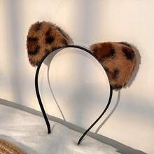 Plush Cat Ear Headband, Sweet & Cute Style, Women Hair Accessories, Holiday Essential Headpiece, Suitable For Casual Daily Wear And Parties, School Supplies, Back To School, Autumn Accessories, Halloween Decoration,Gifts,Travel,Gifts For Women,Hair Stuff,Stocking Stuffers - Multicolor - View 19