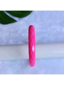 GL 5pcs 0.5cm Round Fluorescent Candy Color Bracelets Set - Bracelet - View 9