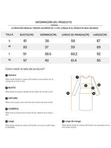 Vestido Corta Moda Para Mujer Manga Larga Cuello Redondo Color Sólido Slim Con Botón Otoño Ropa Diaria Cita - Negro - Ver 7