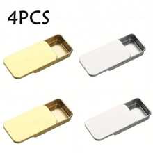 2/3/4件套便携式滑动铁盒套装 - 适用于唇膏、固体香水和小件必需品，经久耐用，用途广泛，是居家和旅行的理想收纳方案，非常适合DIY化妆品和整理收纳，设计紧凑，容器可重复使用，是美妆爱好者和房间装饰的完美之选。 - 彩色 - 查看 17