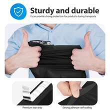 Fuxury Large Poly Mailers, Waterproof Shipping Bags For Clothing, Strong Adhesive Mailers Poly Bags For Small Business Suppliers, Durable Shipping Envelopes Mailing Bags,100pcs - 25*35 - 查看 5