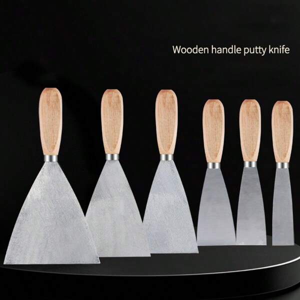 Thickened Cleaning Putty Knife, Triangle Scraper, Wall Cleaning Scraper, Putty Cleaning Tool, Wall Scraper, Slightly Flawed