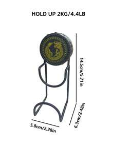 1pc Light Luxury Rotating Suction Cup Basin Storage Rack, Bathroom No Punching Hook, Household Basin Hanging Rack, Wall Hanging Basin Artifact