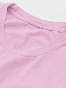 Men T-Shirts - Màu Hồng baby - Xem 3