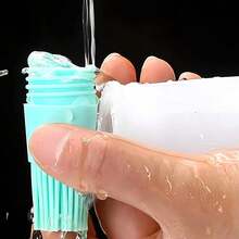 2pcs Portable Silicone Oil Bottle With Brush For BBQ Oil Brush, Pastry Plastic Kitchen Oil Bottle, Outdoor Baking And Grilling Brush - Oil Bottle - View 4