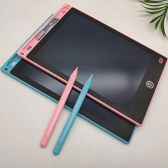 1 pieza Tableta de escritura LCD de 8.5 pulgadas, adecuada para dibujar y garabatear de adolescentes, diseño ergonómico, excelente para viajar, regalo perfecto para niños y niñas de 3 a 8 años