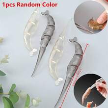 Shrimp Deveiner Tool Seafood Oyster Opening Knife Stainless Steel Cutter Head Prawn Peeler Kitchen Tools - Brown - View 20