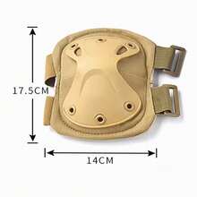 2件装儿童护膝，户外爬行训练护膝，儿童骑行防护装备 - 彩色 - 查看 2