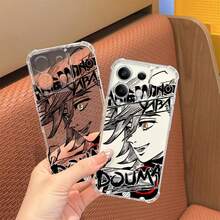 de anime para fundas de teléfono transparentes a prueba de golpes de cuatro esquinas para  MOTE6 E7PLUS E13 E20 E32 E40 MOTOEDGE30 EDGE40 EDGE50 MOTOG04 G6OLAY G7 G8PLUS G9 9POWER G13 G14 G23 G24 G32 G34 y MOTOG35 G42 G54 G55 G71 G73 G84 G85, cubierta protectora a prueba de golpes, cubierta protectora de moda, diseño de anime, resistente a los arañazos, esquinas reforzadas, seguidor de , usuario de smartphone - Mezcla de colores - Ver 8