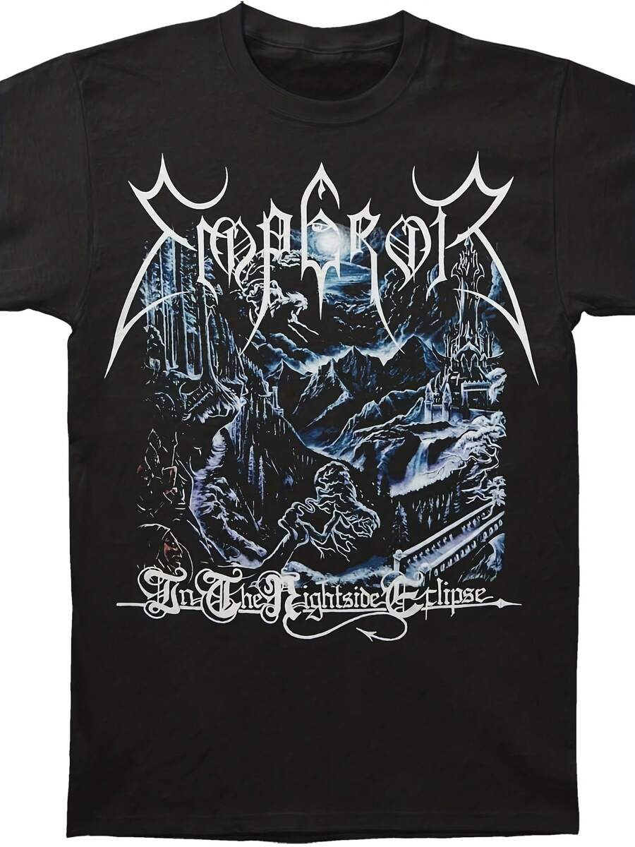 S In The Nightside T-Shirt Medm Black - Style 15 - View 1