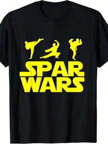 Spar Wars Kwondo MMA Karate T Shirt T-Shirt - 款式8 - 查看 1