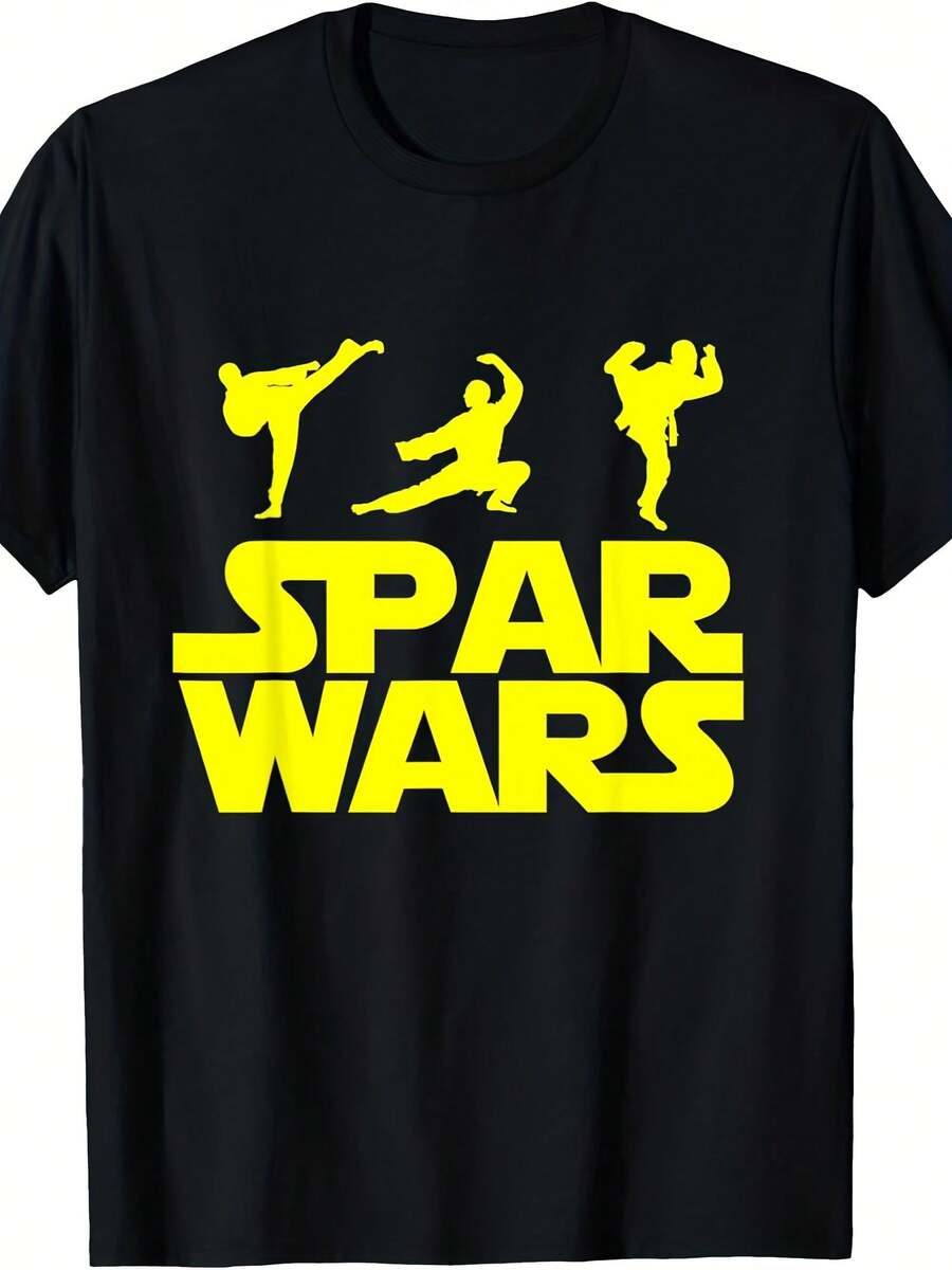 Spar Wars Kwondo MMA Karate T Shirt T-Shirt - 款式8 - 查看 1