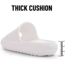 Cloud Slide Sandals Women Men Ultra Comfort Recovery Pillow Slippers Soft Summer Beach Shoes With Low Arch Support - 5-6 Women/3.5-4.5 Men + - View 7