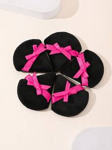 5pcs Butterfly Powder Puffs, Double-Sided Velvet Makeup Powder Puffs Suitable For Home And Makeup Artist Use (Triangle Shape),Cheap,Stocking Stuffers,Makeup,Makeup Tools,Cheap Stuff,Gifts,Gifts For Women,Christmas Gifts