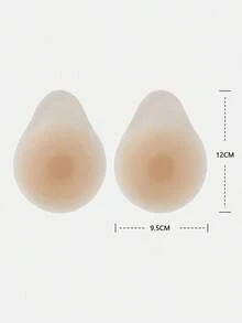 1 Pair Women's Silicone Breast Lift Tape - Apricot - View 7