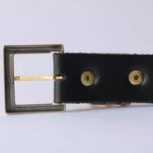Simple Casual Slin Belt - Negro - Ver 3