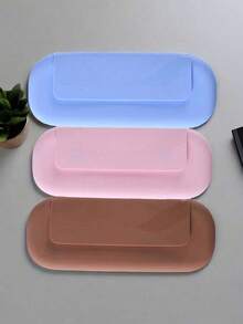 1 Piece Magnetic Silicone Cosmetic Bag, Storage Bag, Large Capacity Beauty Bag, Glasses Case, Makeup Brush Storage Bag, Blush And Eyeshadow Brush Tube, Splash-Proof, Moisture-Proof, Mold-Proof, Dust-Proof, Portable Travel Beauty Tool Bag, Suitable For Home, Commuting, And Traveling.,Christmas Gifts,Pouch,Travel,Gifts For Women,Women's Necessaire,Travel Essential,Pouch,Clutch / Small Handbag,Necessaire,Makeup Organizer,Makeup Organize,Pouch,Brush Holder,Mini Pouch,Large Capacity Pouch