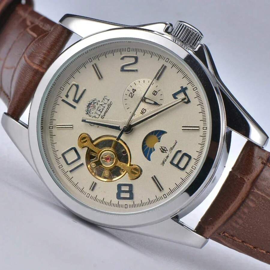 Watches High Quality AAA Clock New Top Men's Watch Luxury MultiFunction AllSteel Automatic Mechanical Automatic Watch Mechanical Movement No Battery Watch - BF13192 - 查看 1