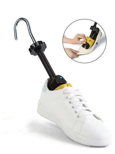 1 Stück Premium Schuhspanner mit 2-Wege-Einstellung, verstellbare Länge und Breite, robuster Kunststoff Schuhspanner für Damen und Herren