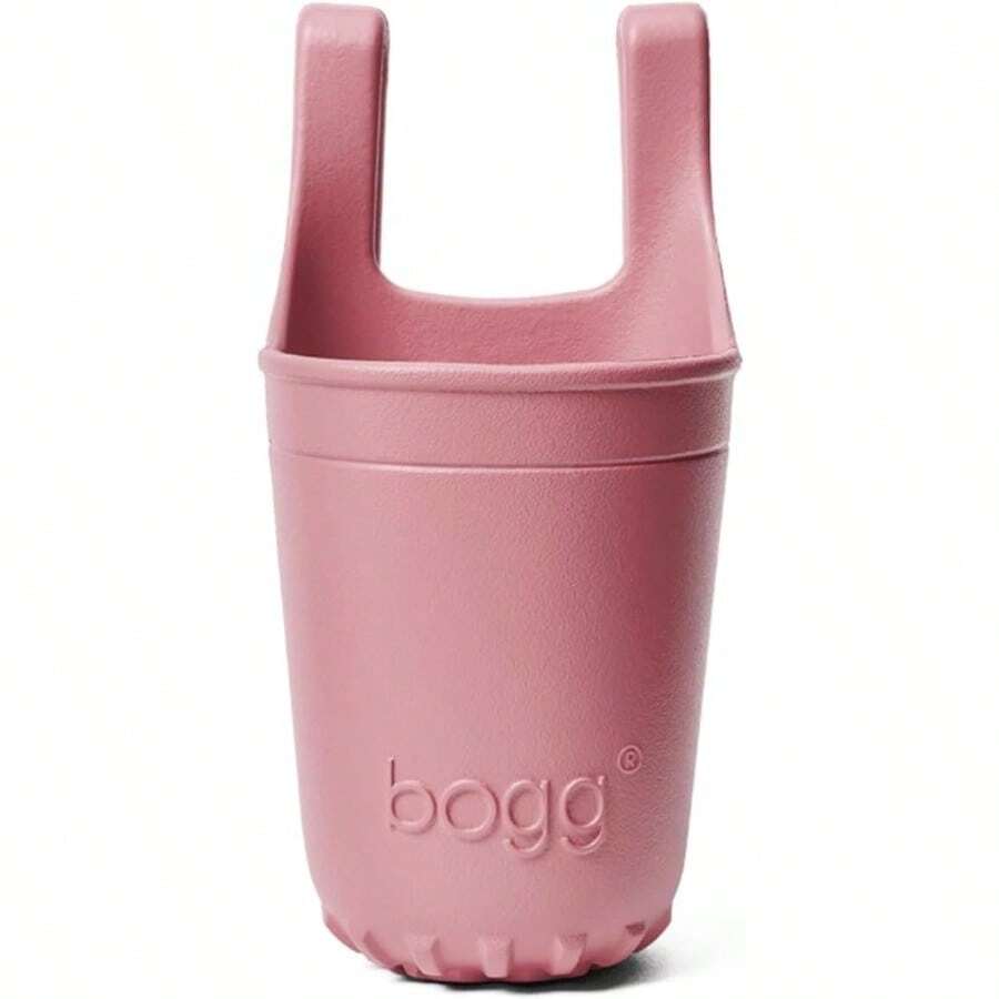 AFRT BOGG Bevy - Cup And Water Bottle Holder Organizer - 4in L X 3.5in W X 5.25in H - Drink Accessory Fits All Bogg Bags - Lightweight Washable Durable - All Purpose EVA - Beverage Keys Phone Snacks - Đỏ mặt - Xem 1