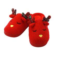 Women Home Slippers - Red - View 6
