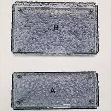 1/2pcs Transparent Acrylic Makeup Tray, Sturdy And Durable, Easy To Clean Cosmetic Storage Organizer - Smoke Gray - View 14