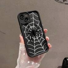 Unique High-Side Anti-Drop Design With Spider Pattern Printing. Anti-Drop And Shockproof All-Inclusive Mobile Phone Case Suitable For IPhone 17pro Max/17pro/17Air/17/16plus/16/15/14/13/12/11/XSMAX/XS/Galaxy S22plus/S23ULTRA/S24FE/S25 EDGE/A54/A53/A52/A36/A35/A34/A33/A17/A16/A15/A14/A13. Cute And Fashionable. It Is A Good Choice For Birthdays, Christmas And Halloween Gifts. - Hồng - Xem 4