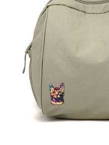 Colorful Cat Brooch Pin For Women Men Graceful Lovely Geometric Flower Animal Brooch Vintage Ethic Scarf Buckle Pin Accessory - Multicolor - View 7