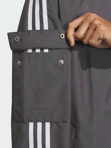 阿迪达斯 (ADIDAS) Adidas Originals STAG TRACK 休闲简约百搭连帽夹克 男女同款 深灰色 STAG TRACK JACKET 经典运动连帽夹克 - 深灰色 - 查看 6