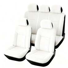 Bộ bọc ghế ô tô 5 chỗ ngồi sang trọng, thiết kế bao phủ toàn diện giúp giữ ấm. - Vỏ bọc ghế ô tô - Xem 9