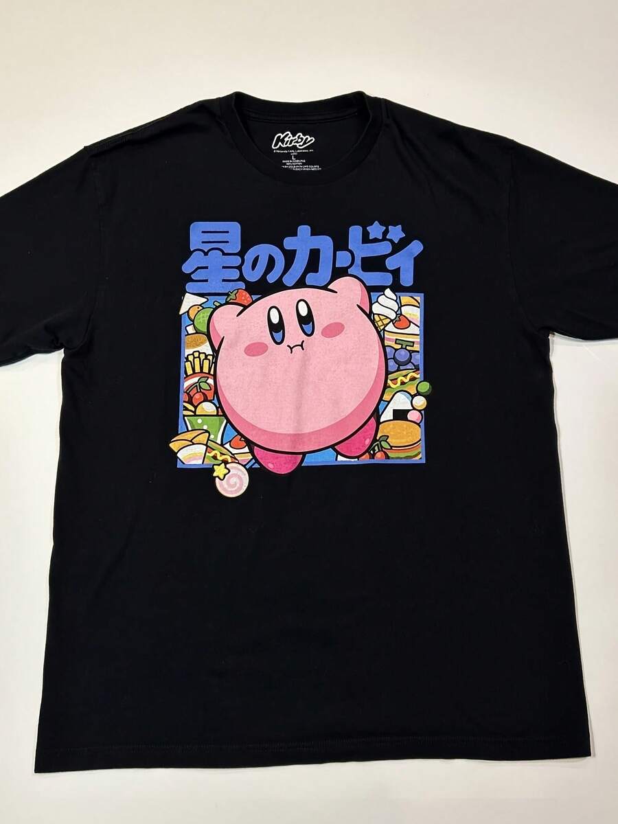 Shirt Adult Large Black Short Sleeve Gamer Japanese Food Men - 款式3 - 查看 1