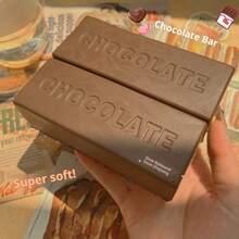 Barretta di cioccolato super morbida e bagnata, rimbalzo lento, allevia lo stress, rilascia, pizzica, goditi lo stress, pizzica, regalo squishy per compleanni - regalo perfetto - regalo - Multicolore - Visualizzare 3