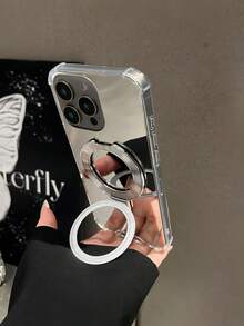 简约时尚磁吸镜面手机壳，时尚潮流